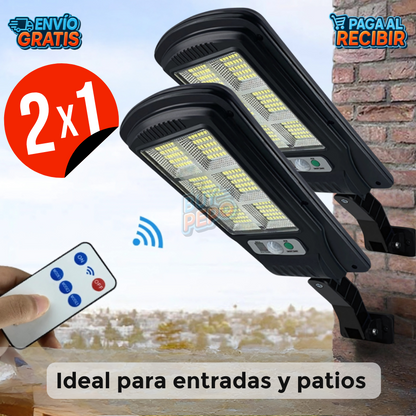 SolarLux™ ☀️ - Foco solar recargable 🌙