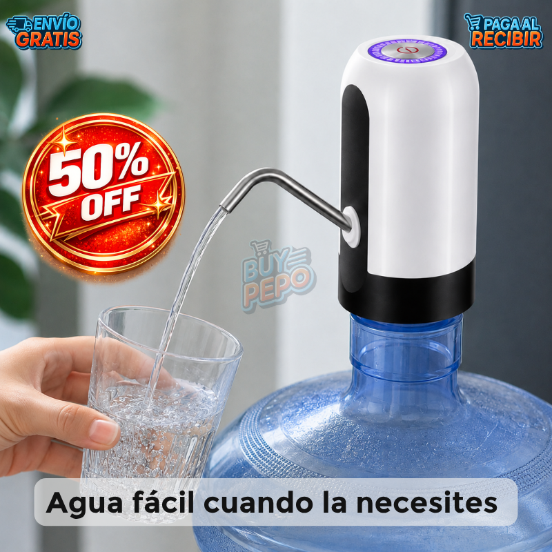 AquaFlow™ 💧 - Dispensador de agua USB 🔋