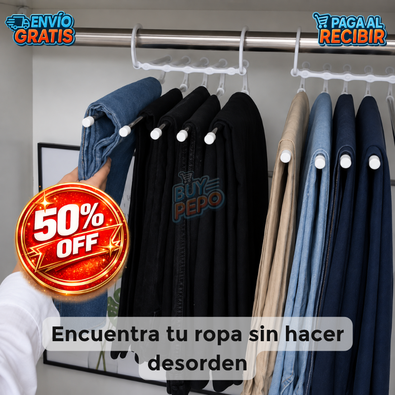 PantsHang™ 👖 - Perchero mágico para pantalones ✨
