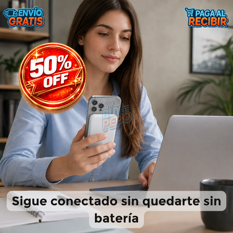 MagPower™ 🔋 - Batería externa magnética 🧲