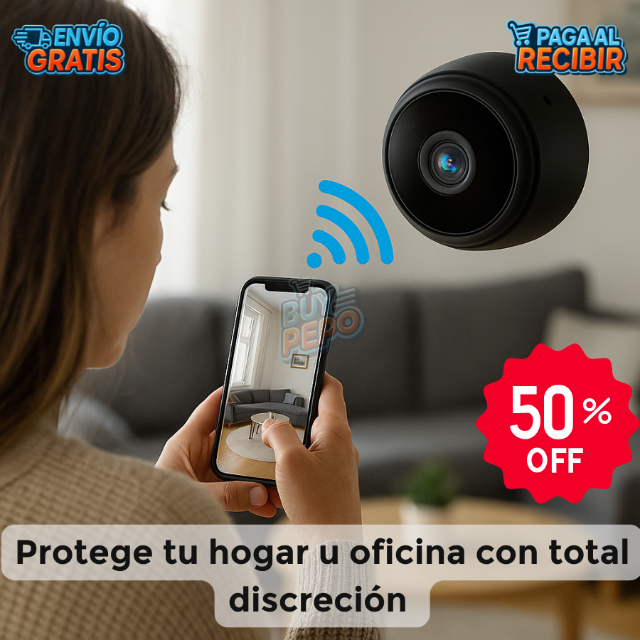 SpyGuard™ 👁️ - Mini cámara vigilancia 🔒