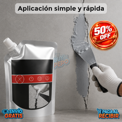 CrackFix™ 🏠 - Pegamento reparador grietas 500gr 🔧
