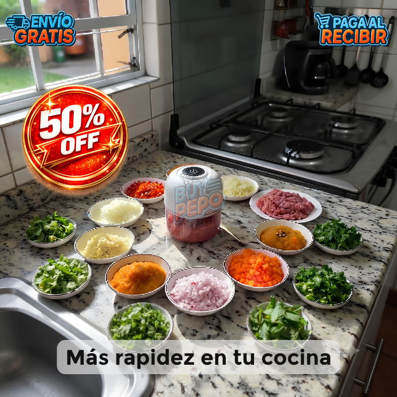 ChopMaster™ ⚡ - Picador eléctrico portátil 🧄