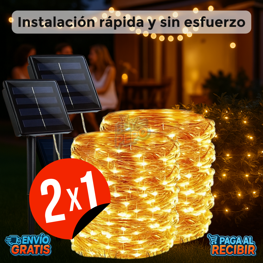 LumiFest™ 🌟 - Guirnalda mágica nocturna ✨