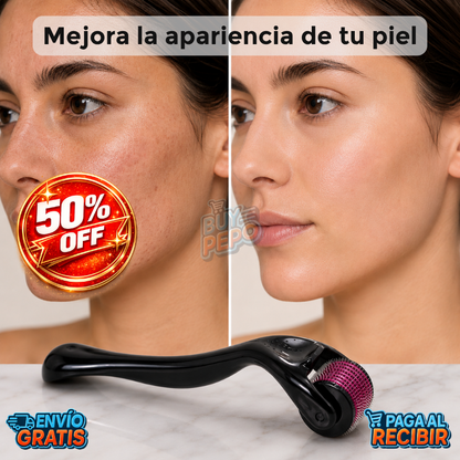 DermaGlow™ ✨ - Dermaroller regenerador facial 💆
