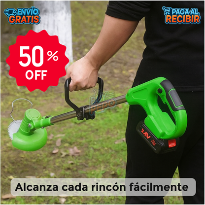 GrassBlade™ 🌱 - Cortadora césped inalámbrica ⚡