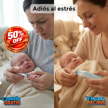 NailSoft™ 👶 - Lima uñas suave 🍼
