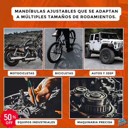 RodaExtract™ – ⚙️ Extractor de Rodamientos de Precisión 🧰🔧