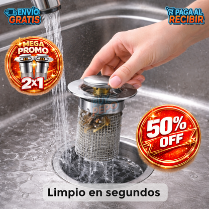 FlowStop™ 🚿 – Tapón drenaje libre 💧