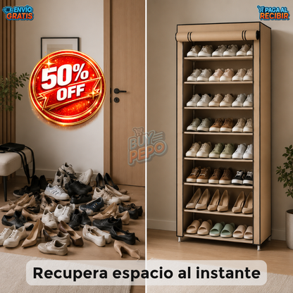 ShoeTower™ 👟 - Organizador de 9 Pisos 🏠