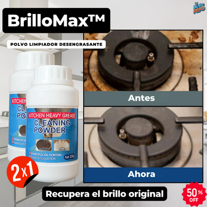 BrilloMax™ - Polvo limpiador desengrasante ✨