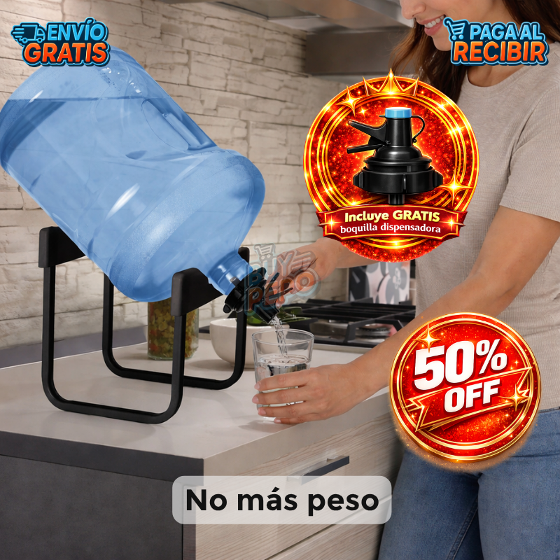 HydroRack™ 💧 - Soporte dispensador bidón 🚰