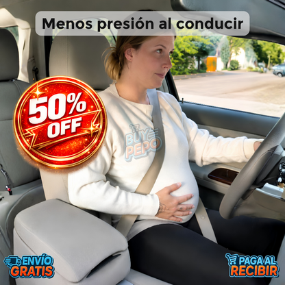 BellySafe™ 🤰 - Ajustador cinturón embarazo 🚗