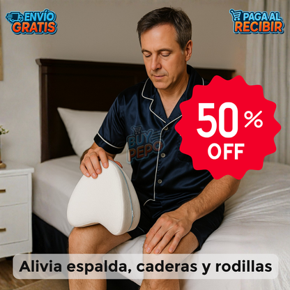 DreamLeg™ 🌙 - Almohada ortopédica piernas 😴