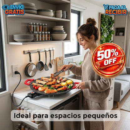 KoreHeat™ 🍲 - Disco eléctrico portátil ⚡