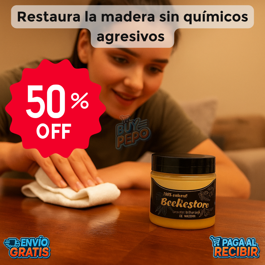 BeeRestore™ 🐝 - Cera Restauradora de Madera 100ml✨