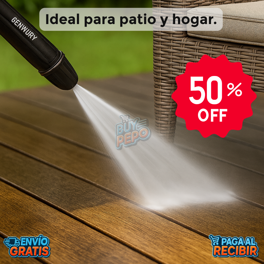 AquaForce™ 💦 - Pistola lavado potente 🚗