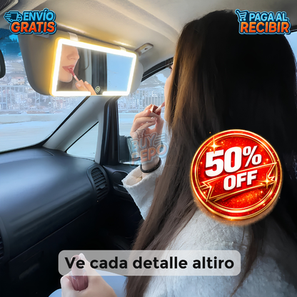 GlowFace™ 💡 - Espejo iluminado portátil ✨