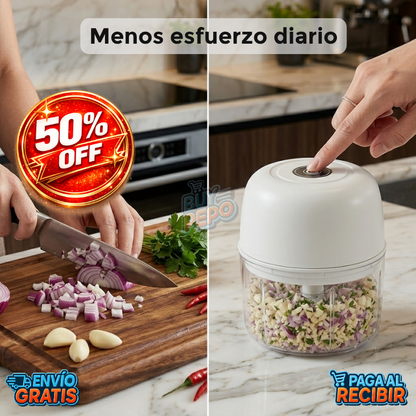 Picafy™ 🔪 - Mini picadora recargable 🥬