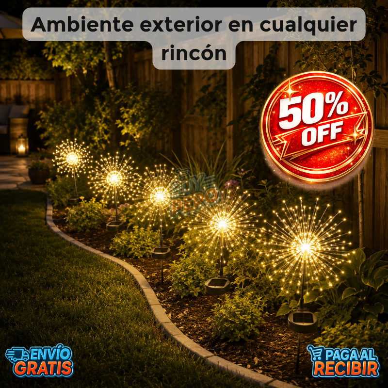 GardenGlow™🎄 - Pack de luces decorativas ✨