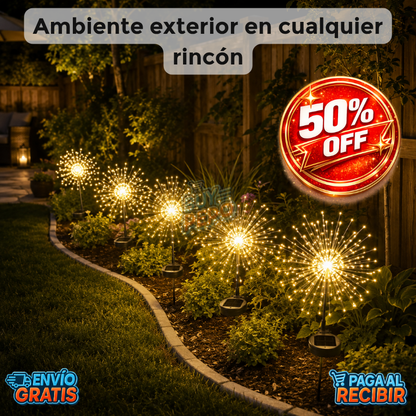 GardenGlow™🎄 - Pack de luces decorativas ✨