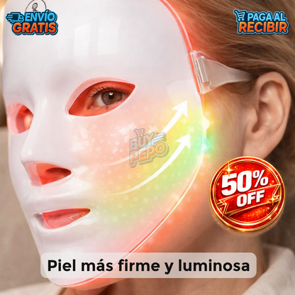 LumiSkin™ ✨ - Máscara luz facial LED ✨