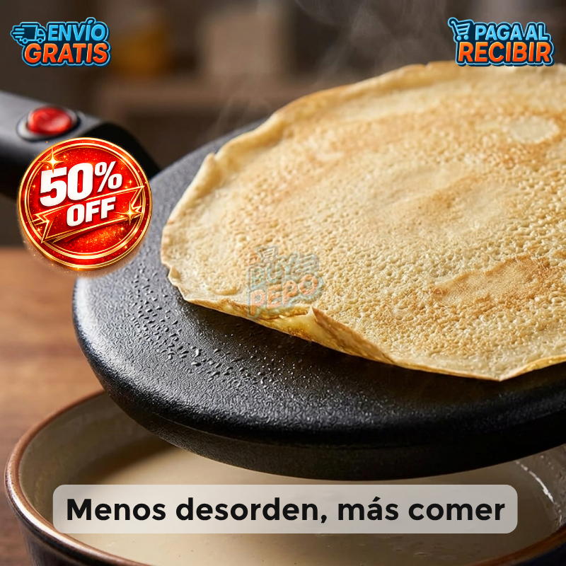 Crepify™ 🥞 - Máquina crepes rápidos ⚡