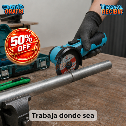 CutMax™ ⚡ - Mini Amoladora Inalámbrica 🔧