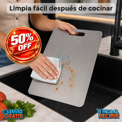 InoxPure™ 🛡️ - Tabla de acero 🥩