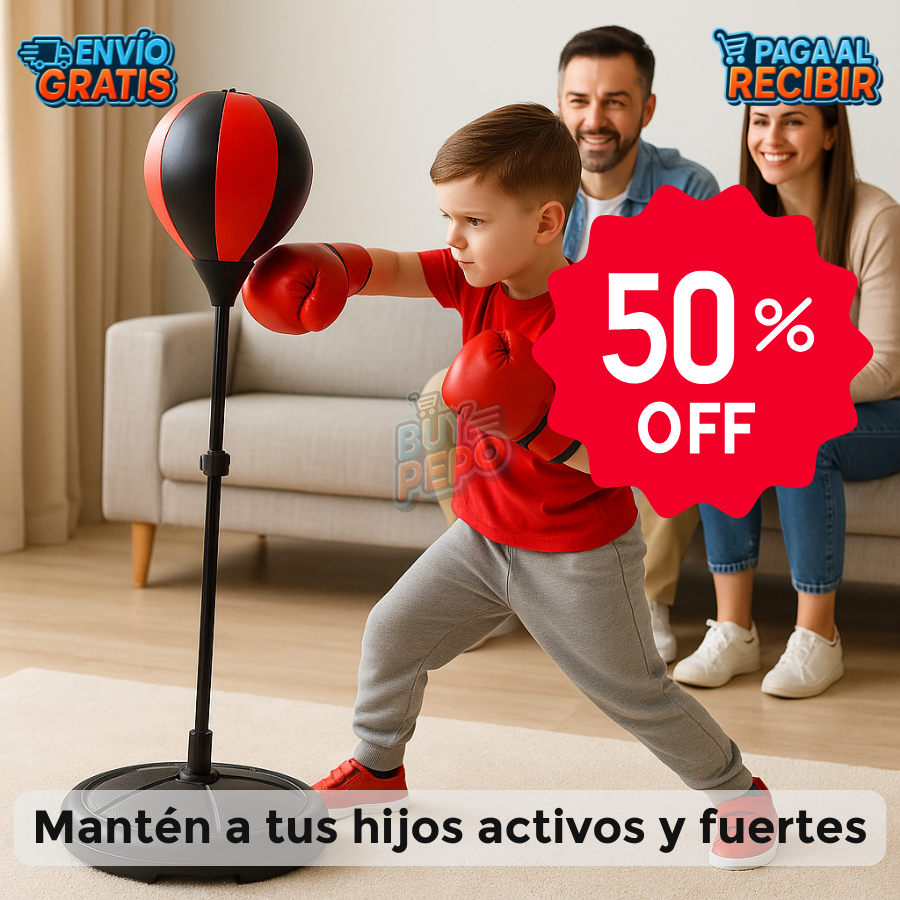 PunchKid™ 🥊 - Set de Boxeo Infantil 💥