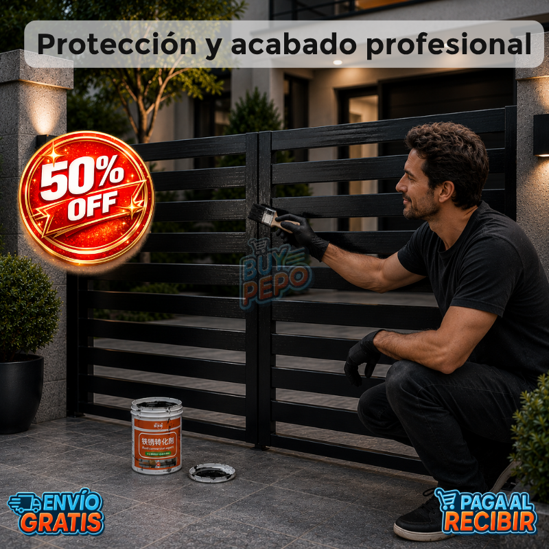 RustBlock™ 🛡️ - Pintura anti oxido 1kg ⚙️