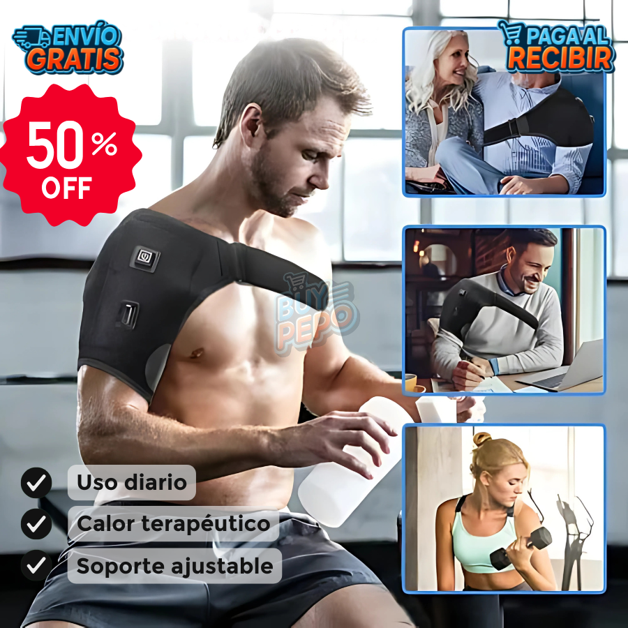FlexiShoulder™ 💪 - Hombrera alivio dolor 🌟