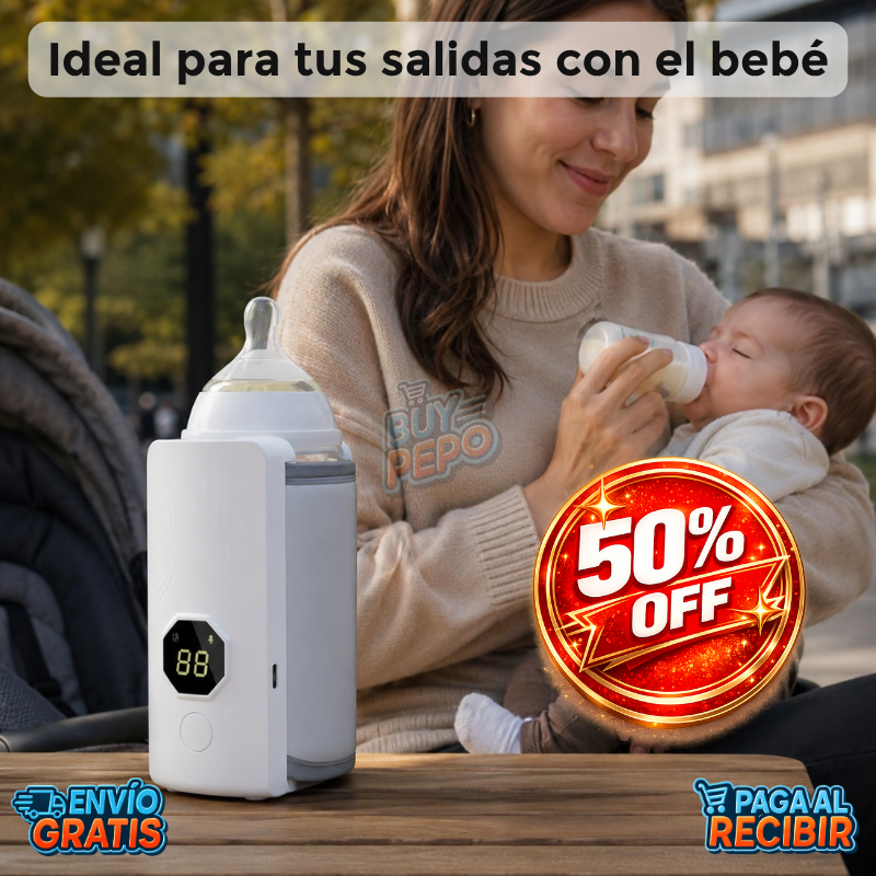 WarmBaby™ 🍼 - Calentador portátil de mamaderas ✨
