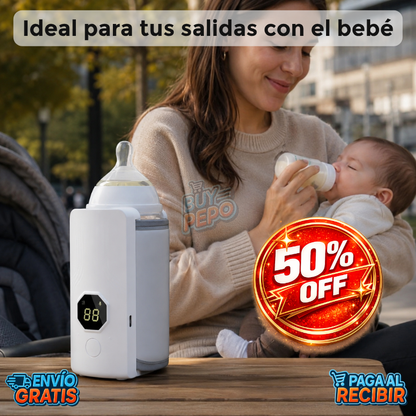 WarmBaby™ 🍼 - Calentador portátil de mamaderas ✨