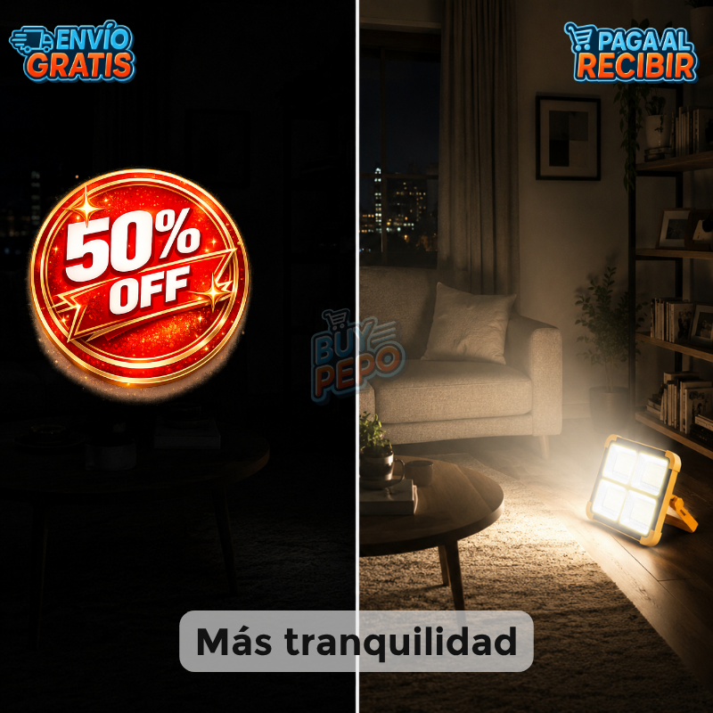 RescueBeam™ 🚨 - Luz emergencia solar 🔋