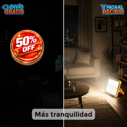 BlackoutGuard™ ⚡- Luz emergencia solar 🔦