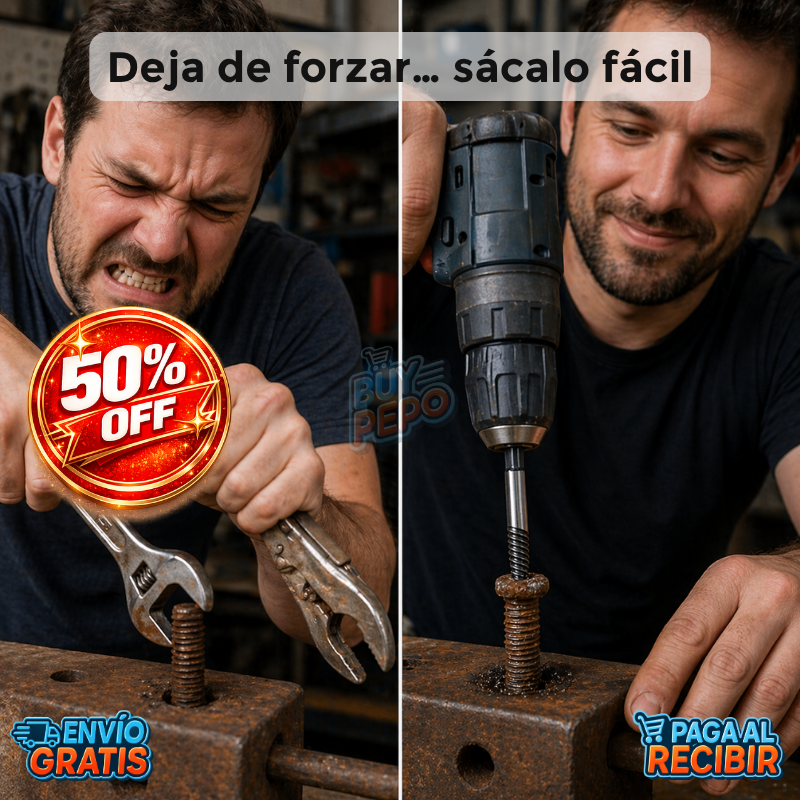 TorqueExit™ 🔩 - Quita pernos atascados 🔧