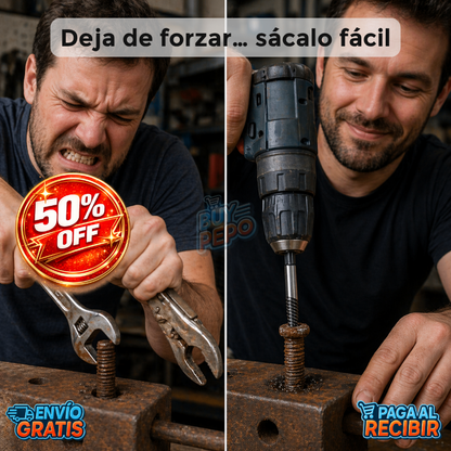 TorqueExit™ 🔩 - Quita pernos atascados 🔧