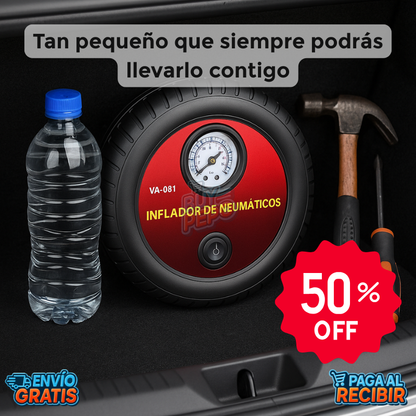 AirJack™ 💨 - Mini compresor portátil 🔋