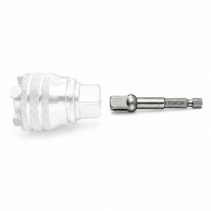 Adaptador de dados 1/4 a 3/8 para taladro