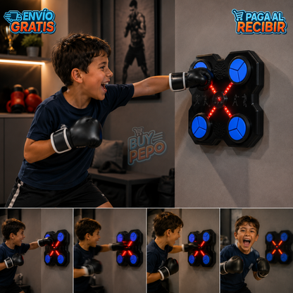 PunchHero™ 🥊 - Máquina boxeo infantil 🎯