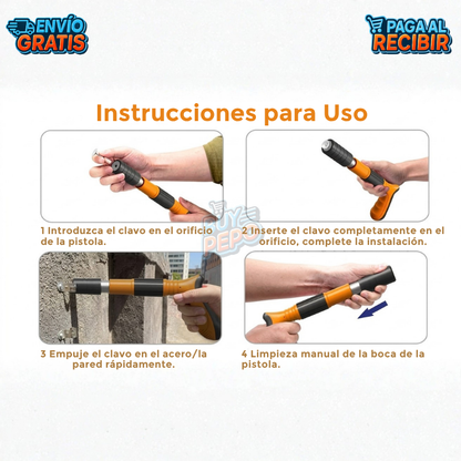 ClavaPro™ 🔩 - Clavadora manual rápida ⚒️
