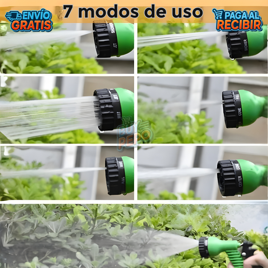 FlexiFlow™ 💦 - Manguera expandible multifunción 🚗