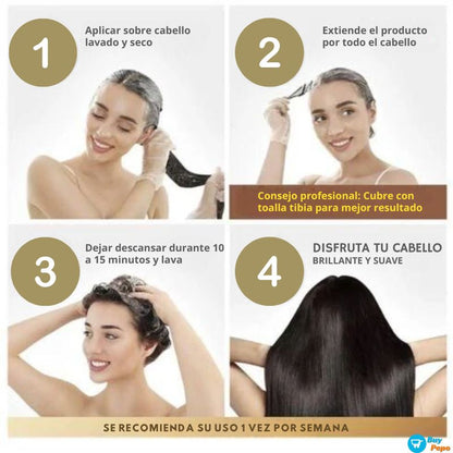 Essencia Capilar® - Botox Capilar 🌟 Rejuvenece con Brillo ✨ y Suavidad 💆‍♀️ 400gr
