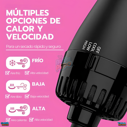 StyleAll™ 💇 - Cepillo secador alisador 3 en 1 ✨