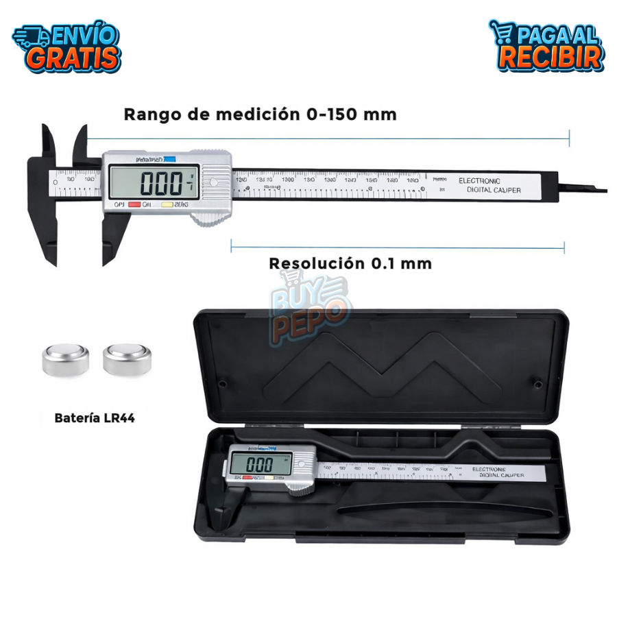 MeasurePro™ 📏 - Pie de metro digital precisión 🔧