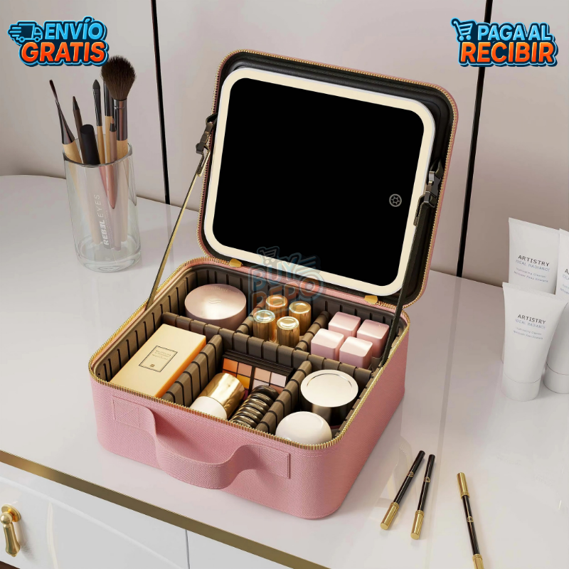 GlowBox™ 💡 - Estuche maquillaje LED 💄