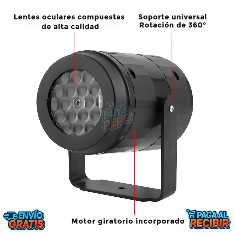 MagicSnow™ ❄️ - Proyector Navidad Luminoso 🎄