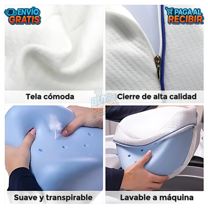 DreamLeg™ 🌙 - Almohada ortopédica piernas 😴