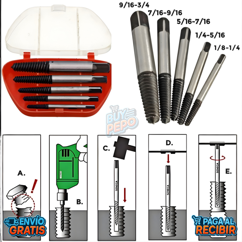 TorqueExit™ 🔩 - Quita pernos atascados 🔧